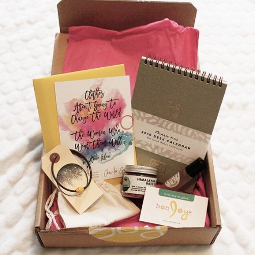 LITTLE BOX OF GOOD | bonJOY May Monthly