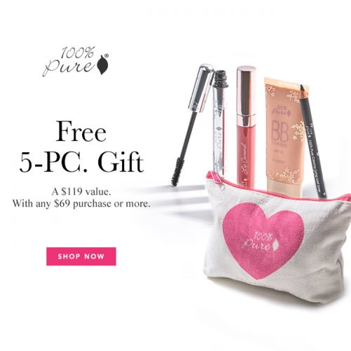 100% Pure 5-PC Gift With Purchase